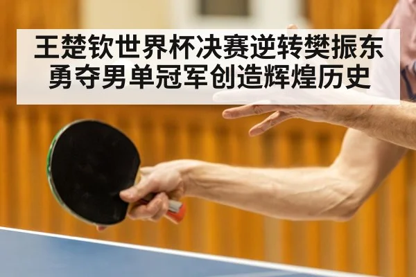 王楚钦世界杯决赛逆转樊振东勇夺男单冠军创造辉煌历史